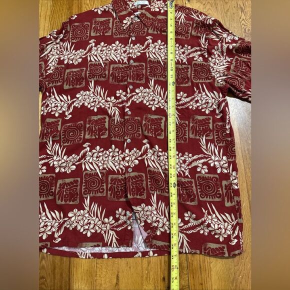 Vintage Pierre Cardin Hawaian shirt button down men’s Large made in Korea - Picture 8 of 13